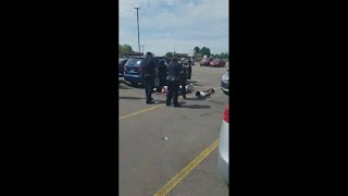 Raw: Witness shares video after Aurora police detain juveniles after pulling over wrong car