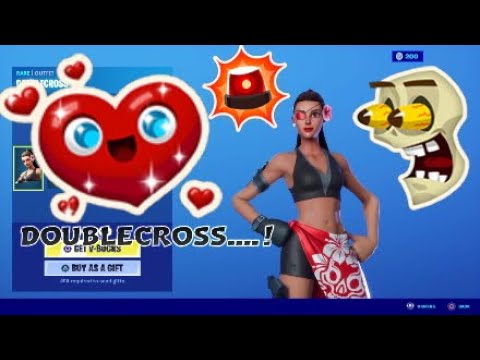 New Girl Doublecross Fortnite Item Shop Chapter