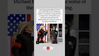Lady Gaga Owns 400+ Pieces of Michael Jackson's Clothing 👗👑 #viral #shorts