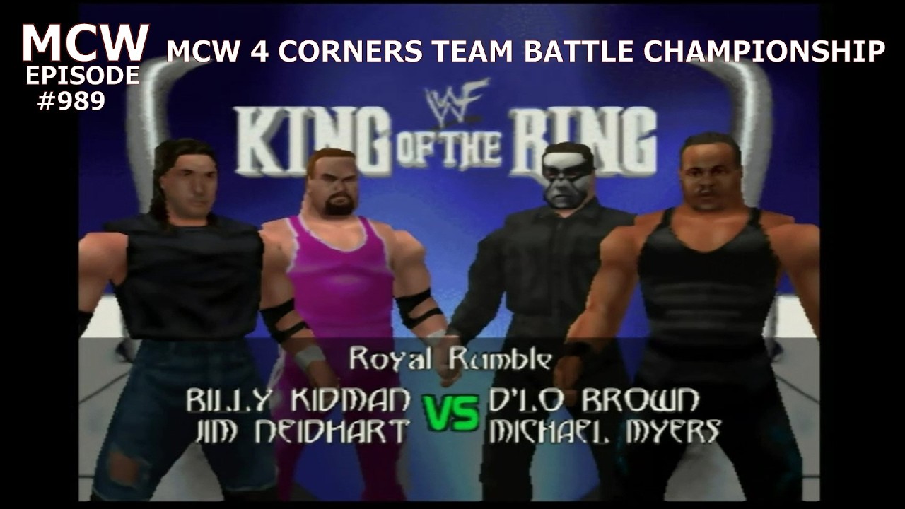 Flock vs Hart Foundation vs Nation of Domination vs Monster Mash - MCW 4 Corners Championship -Ep989