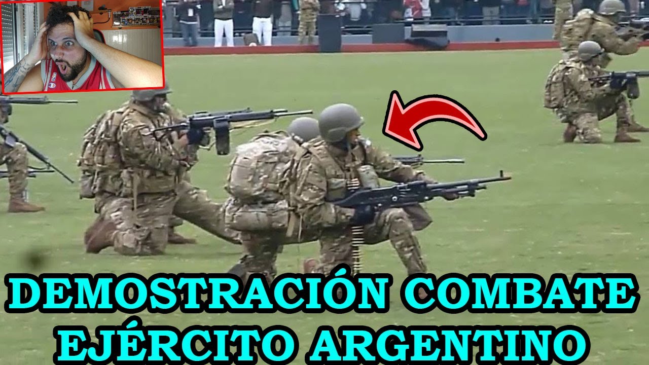 ESPAÑOL REACCIONA a DEMOSTRACIÓN de COMBATE del EJÉRCITO ...