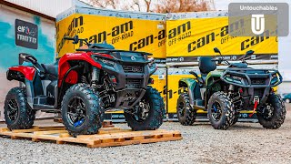 ❗️Unboxing❗️🤯 Brand New Can Am Outlander 700 Max 2024 😱 "Test Ride"