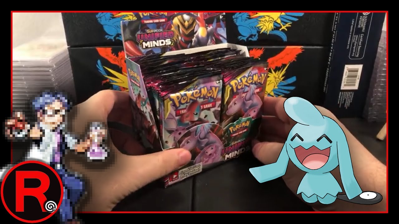 Opening a Unified Minds Booster Box - Pokémon Cards (Emma & Aria)