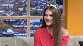 Miss BIH 2019 IVANA LADAN sa ADRIJANOM KURTIŠAJ @ u emisiji Nova IN