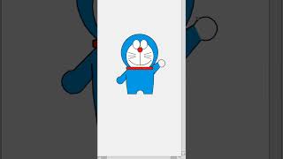 Doremon in turtle 🐢 graphics in python #python #doremon  #nobita  #turtle #code #shortvideo  #viral