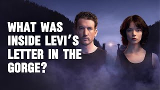 This is why the reason Levi left the letter for Drasa