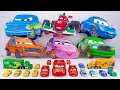 Looking for Disney Pixar Cars On the Rocky Road : Lightning McQueen, Mater, Dinoco McQueen, Mack