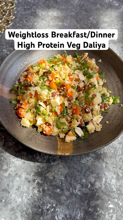 10 years old my dry Daliya recipe #weightloss #breakfast #dinnerideas #healthybreakfast #shorts