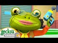 Tire Emergency: Grandma Gecko&#39;s Lightning-Fast Rescue | Gecko&#39;s Garage | Toddler Fun Learning
