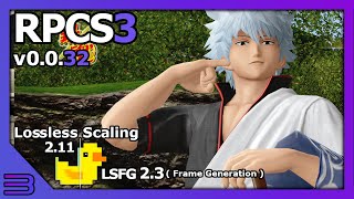 RPCS3 v0.0.32 | Lossless Scaling 2.11 | LSFG 2.3 | J-STARS Victory VS+ | i7-10700 | #6 @Emulator_Team