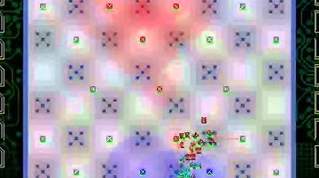 MIT Battlecode Finals 2008 - deciding game (2d view)