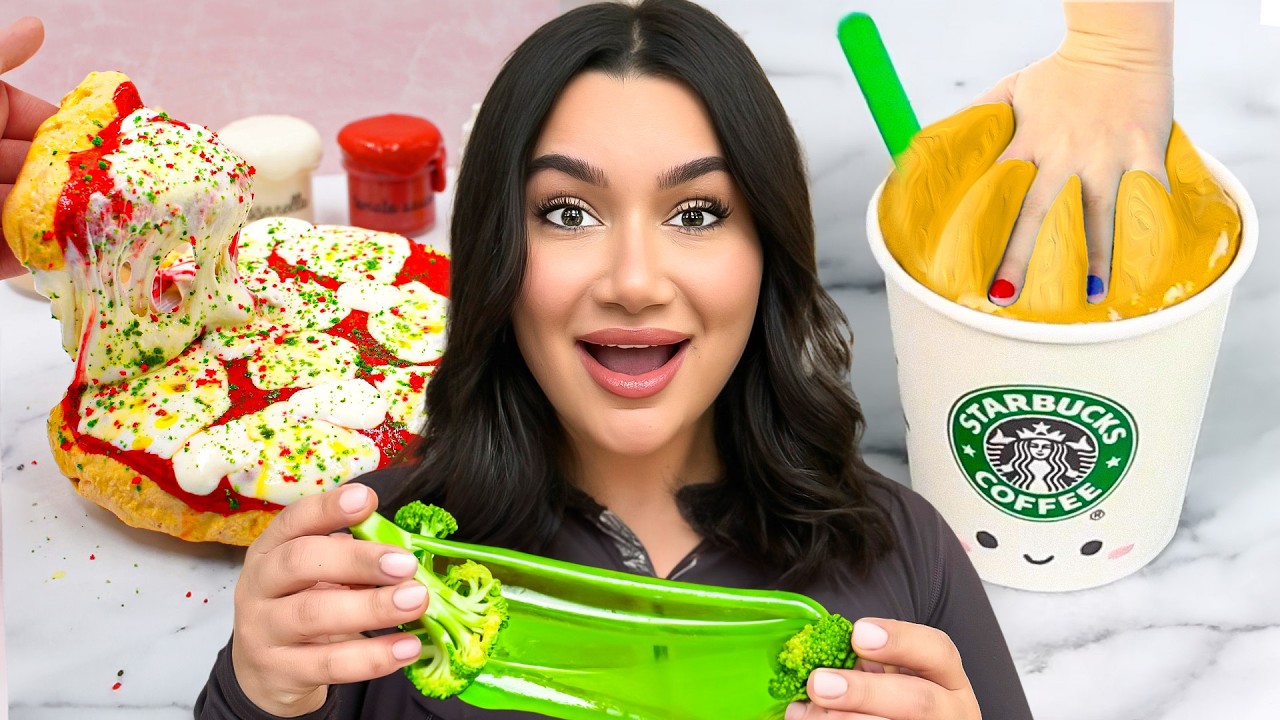 J'ai Cuisiné 5 Repas Avec Du SLIME !