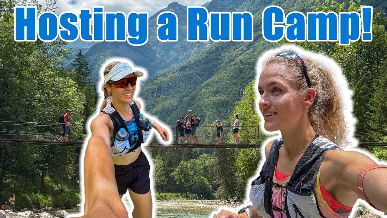 4 days Running Across Slovenia | Run Camp Vlog