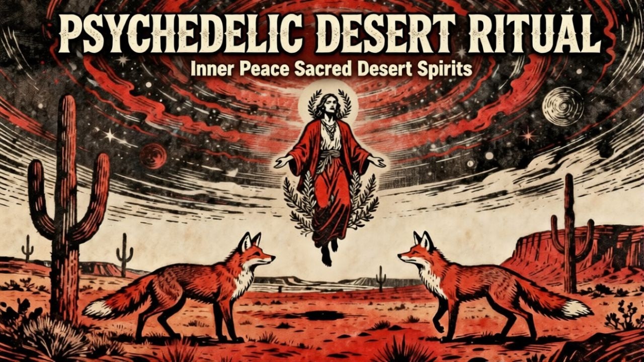 Psychedelic Desert Rock for Meditation & Inner Peace | Sacred Desert Spirits
