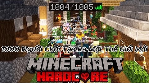 1000 Người Chơi Tạo Ra Một Thế Giới Mới Trong Minecraft FULL | AbcMC