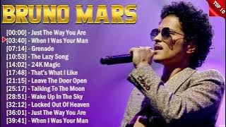 Bruno Mars Greatest Hits Popular Songs - Top Song This Week 2024