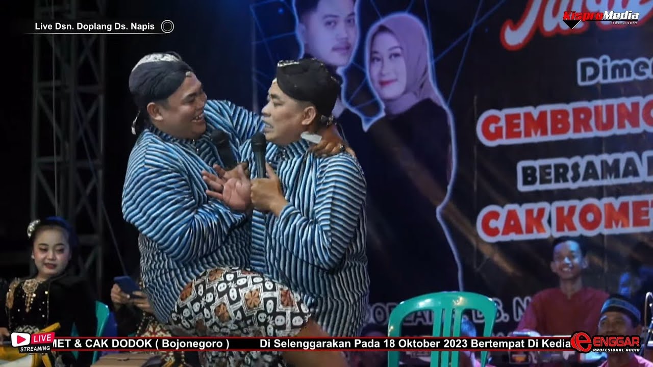 CAK KOMET CAK DODOK TERBARU LUCU PARAH DI TAMBAKREJO BOJONEGORO BERSAMA GEMBRUNG LARASATI IROMO