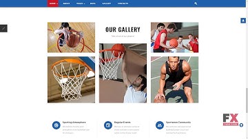 Basketball Responsive Joomla Template TMT Odin Reg