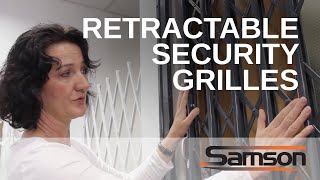 Retractable Security Grilles for Doors and Windows 
