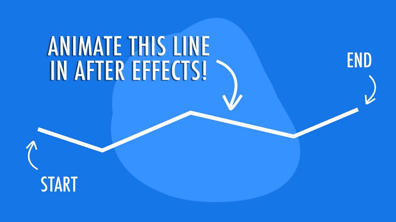 How to draw and animate a simple line in After Effects - YouTube