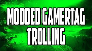 Modded Gamer Tag Trolling Funny Clip