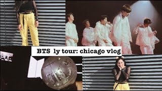 BTS LOVE YOURSELF TOUR IN CHICAGO VLOG