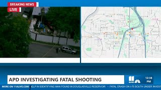 APD investigates fatal shooting near I-75/I-85 split