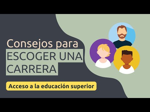 Video: Cómo Elegir Una Segunda Educación Superior