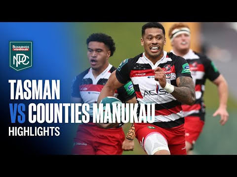 RD 10 HIGHLIGHTS | Tasman v Counties Manukau (Bunnings NPC 2025)