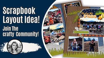 Scrapbook Layout For Lots of Photos! Team Scrapbooking Retreat