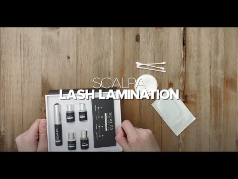 How to DIY Lash Lift At Home | SCALPA Lash Lamination Kit