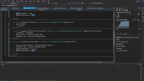 VCE Software Development - Outcome 1 - VB.NET Kewpie Part 7 - Menu Page Update Order - Part 1