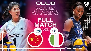 Li Ying Ying faces Paola Egonu! - Bohai Bank vs. Milano | Full Match - Club World Champs 2024