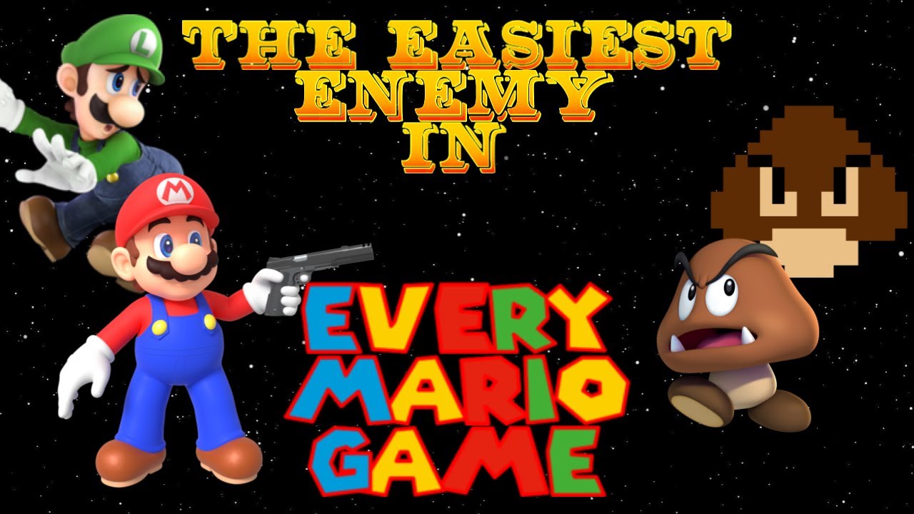 The Easiest Enemy in Every Mario Game - YouTube