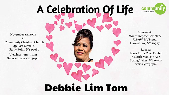 Debbie Lim Tom Homegoing Service