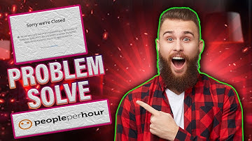 HOW TO FIX PROBLEM PEOPLE PER HOUR AND APPROVED ACCOUNT ||SORRY WERE CLOSE PROBLEM PEOPLE PER HOUR.