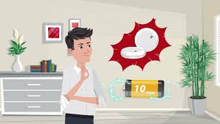Tura CAPIDI - Smoke Alarm
CAPIDI - Smoke Alarm White (item no. 502254 and 502255)
- Connect up to 12 units
- 200-meter range coverage
- 10-year built-in battery
- Wireless interconnectivity
- Optical smoke detection
This smoke detector system is designed to save lives by providing comprehensive coverage throughout your home. With the ability to wirelessly connect up to 12 units, the system ensures that if one alarm is triggered, all connected alarms will sound, offering reliable protection for your entire family around the clock.
The system features a 200-meter range, allowing for extensive coverage across your home. Each smoke detector is equipped with a 10-year lithium battery, eliminating the need for frequent battery changes and ensuring long-term safety. The optical smoke detection technology is both efficient and reliable, quickly identifying smoke to alert you in case of a fire.
Installation and interconnection of the smoke detectors are straightforward, requiring just a simple press of a pairing button on each unit. The system operates on a low-radiation, interference-free frequency, ensuring it does not affect other electronic devices in your home. Additionally, the smoke detectors are equipped with an energy-saving chip to maximize battery life, and they come with a five-year warranty, providing peace of mind and assurance of quality.
https://www.turascandinavia.com/en/products/home-household/fire-alarm/misc/502254
https://www.turascandinavia.com/en/products/home-household/fire-alarm/misc/502255 Tura CAPIDI - Smoke Alarm