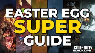 BLACK OPS 7 SUPER EASTER EGG GUIDE! (All Maps + Side Quests)
