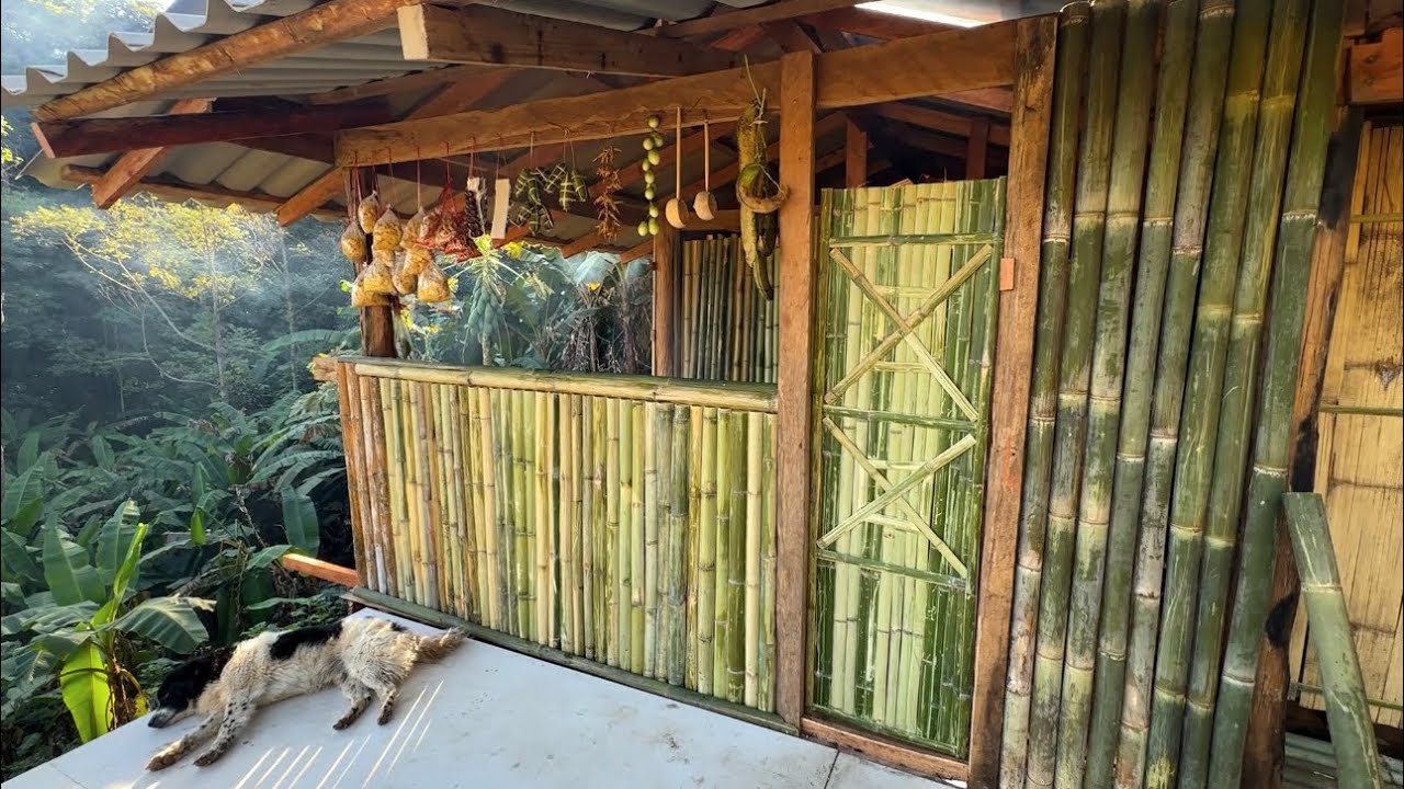 ทำประตูเปิดปิด ป้องกันขโมย กินข้าวร่วมกับพ่อแม่ อร่อยมากครับ