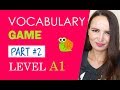 Vocabulary game #2 | Part 2 | Level A1 | Russian language for beginners