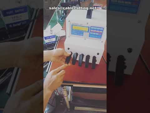 Wire Stripping and Twisting Machine for Multi-Conductor Cable Inner Cores