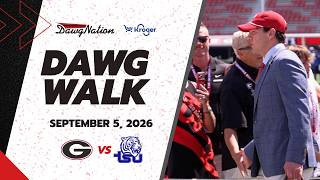UGA Dawg Walk ahead of the season opener against Tennessee State