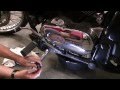 How to change motorcycle oil,  Kawasaki Vulcan