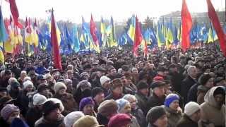 Антифашистский митинг в Одессе 26.12.12.wmv