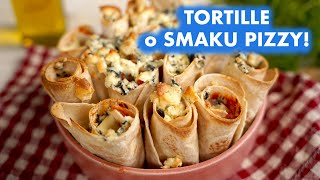 TORTILLA a'la PIZZA - wypasiona przekąska na imprezę! | Przepis UMAMI