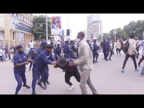 DR Congo police quash banned Kinshasa protest