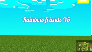 Rainbow friends V5 addon minecraft