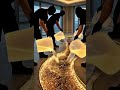 👉 “Esta sala con camino de RESINA parece de otro mundo 😳✨ ¡Mira el resultado!” #viral #viralvideo