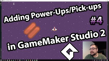 GameMaker Studio 2 Top-Down Shooter Tutorial - #04 - Powerups! Double lasers, all the way!