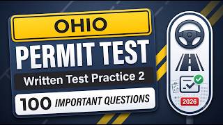 Ohio BMV Written Test 2026: 100 Important Permit Questions from Handbook Prep Now Ohio BMV Written Test 2026: 100 Important Permit Questions from Handbook Prep Now
